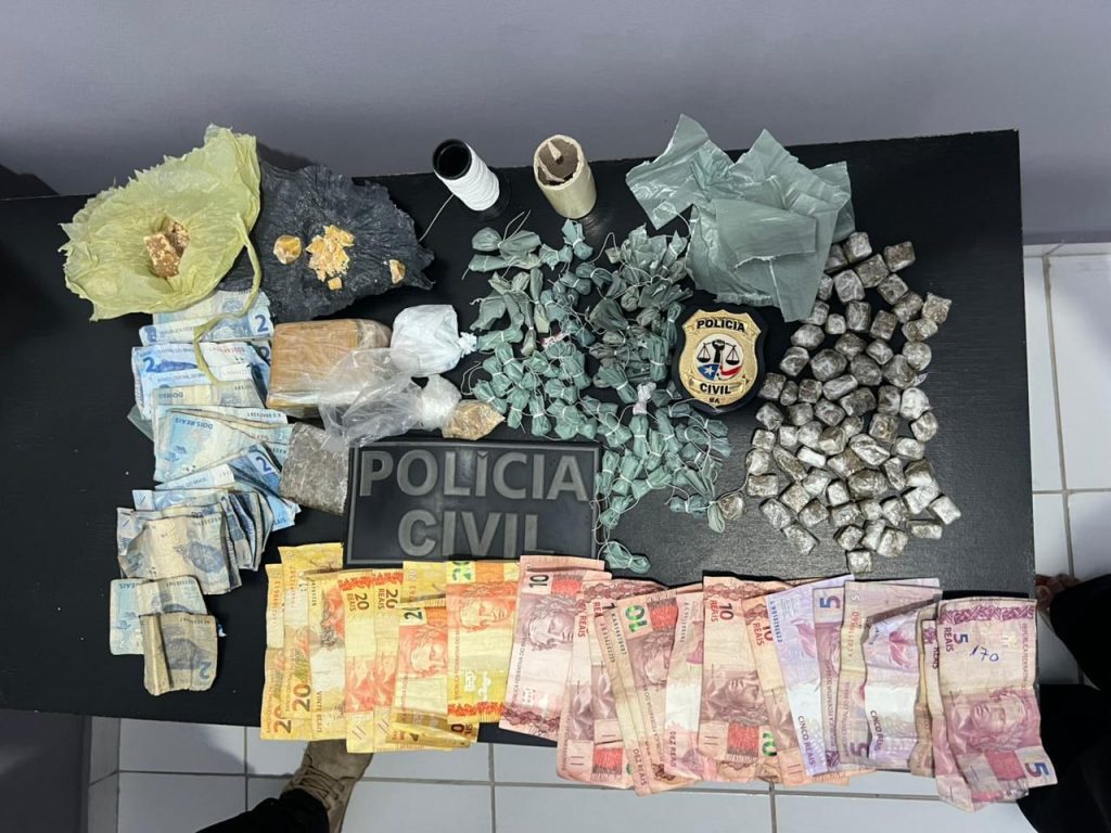 EM PINDARÉ-MIRIM, POLÍCIA CIVIL PRENDE HOMEM POR TRÁFICO DE DROGAS