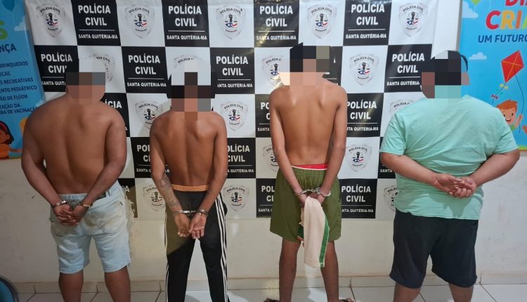 OPERAÇÃO ARGOS: POLÍCIA CIVIL PRENDE INTEGRANTES DE FACÇÃO CRIMINOSA NA ZONA RURAL DE SANTA QUITÉRIA