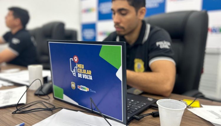 POLÍCIA CIVIL REALIZA MAIS UMA ETAPA DO PROGRAMA “MEU CELULAR DE VOLTA”