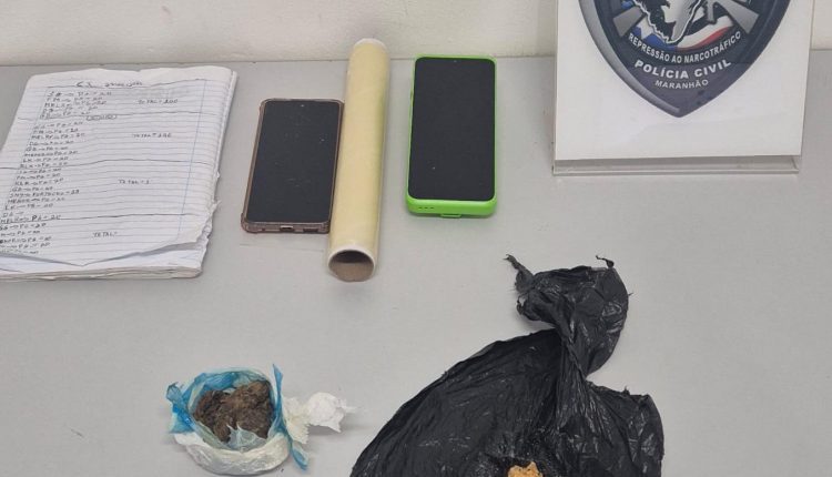 POLÍCIA CIVIL PRENDE HOMEM POR TRÁFICO DE DROGAS NO BAIRRO BEQUIMÃO, EM SÃO LUÍS