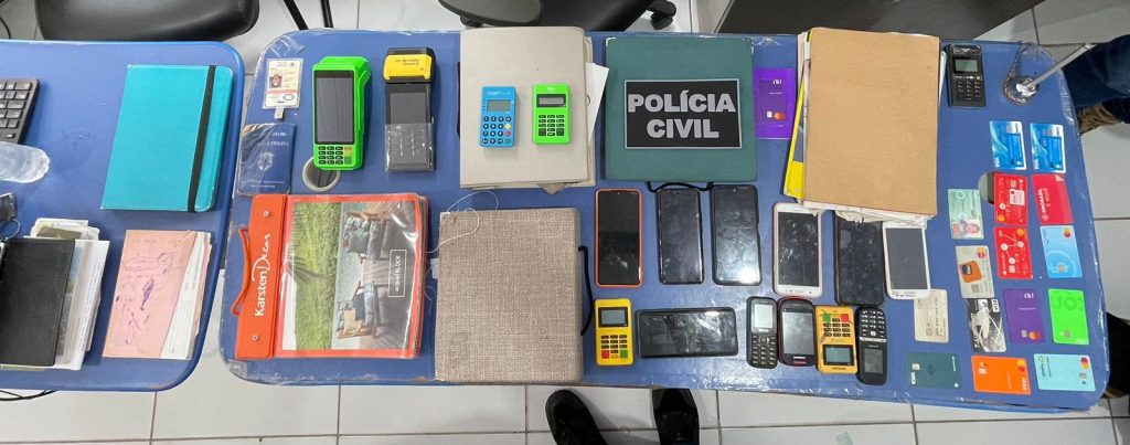 SANTA INÊS: POLÍCIA CIVIL CUMPRE ORDENS JUDICIAIS CONTRA CASAL INVESTIGADO POR ESQUEMA DE ESTELIONATO E LAVAGEM DE DINHEIRO