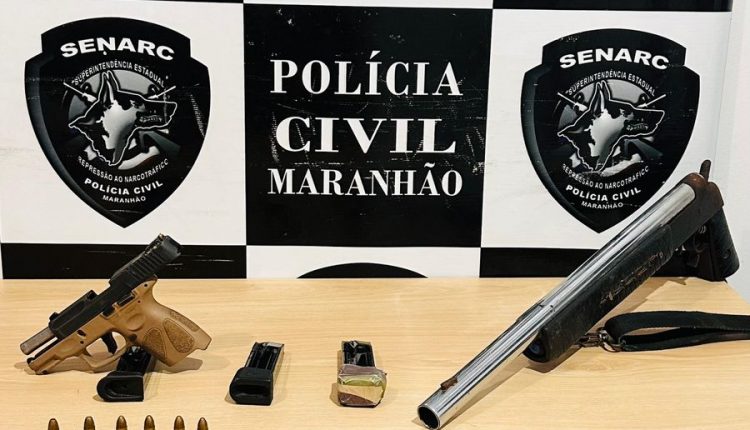 POLÍCIA CIVIL PRENDE HOMEM POR POSSO ILEGAL DE ARMA DE FOGO EM TIMON