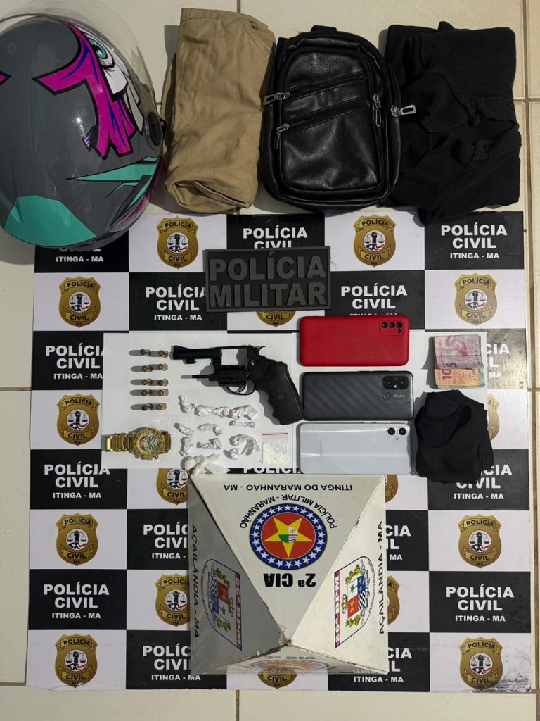 DOIS ADOLESCENTES SÃO APREENDIDOS POR HOMICÍDIO E TENTATIVA DE HOMICÍDIO EM ITINGA DO MARANHÃO