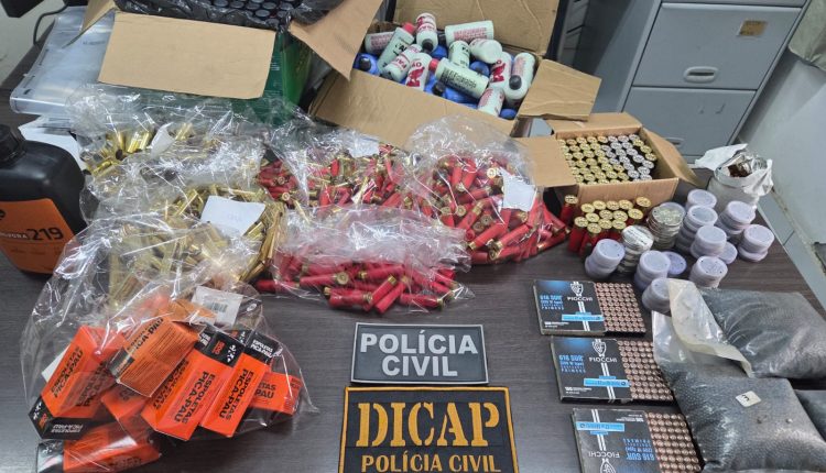 EM PARNARAMA, OPERAÇÃO DE COMBATE AO COMÉRCIO ILEGAL DE MUNIÇÕES RESULTA NAS PRISÕES DE CINCO PESSOAS