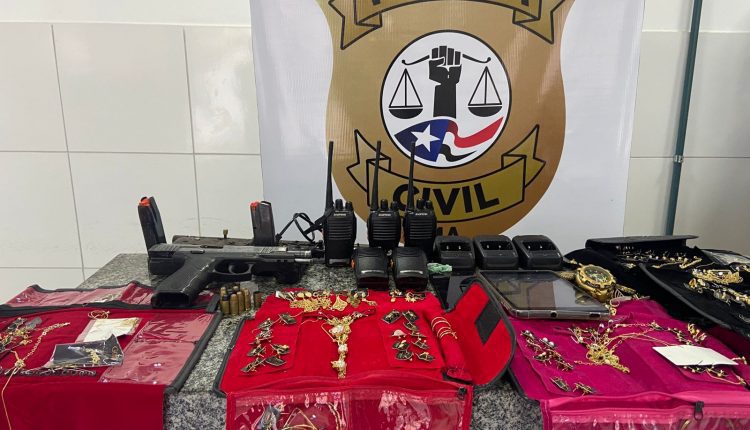 DOIS INTEGRANTES DE FACÇÃO CRIMINOSA SÃO PRESOS DURANTE OPERAÇÃO DA POLÍCIA CIVIL EM SERRANO DO MARANHÃO