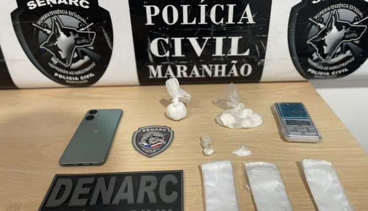 CASAL É PRESO DURANTE OPERAÇÃO DA POLÍCIA CIVIL DE COMBATE AO TRÁFICO DE DROGAS EM TIMON