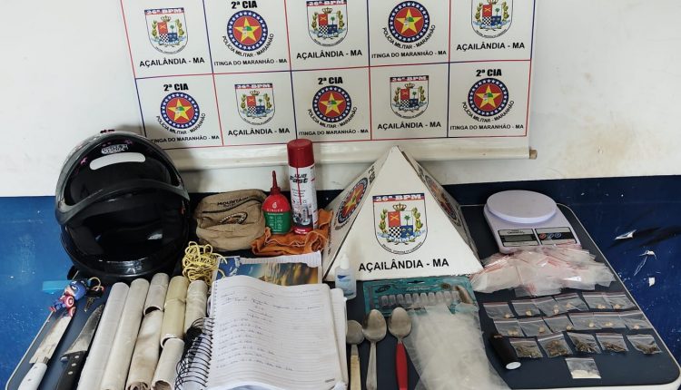 OPERAÇÃO INTEGRADA APREENDE DROGAS E ARMAS EM ITINGA DO MARANHÃO