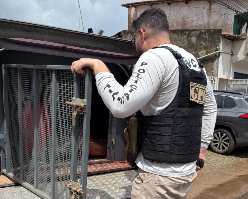 HOMEM É PRESO EM FLAGRANTE POR MATAR CACHORRO EM ARARI