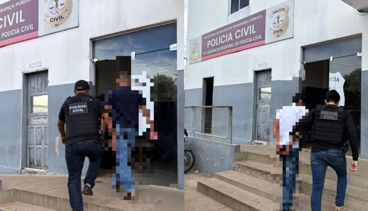 EM IMPERATRIZ, POLÍCIA CIVIL PRENDE DOIS FORAGIDOS DA JUSTIÇA; CONDENAÇÕES SOMADAS ULTRAPASSAM 22 ANOS DE PRISÃO