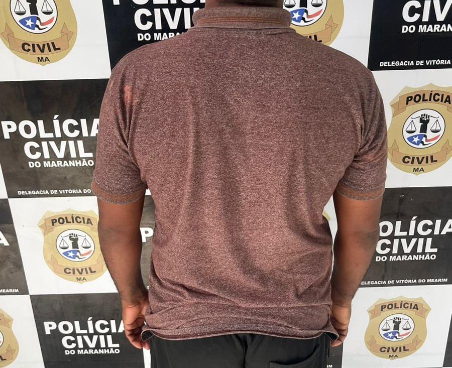 POLÍCIA CIVIL PRENDE HOMEM POR ESTUPRO DE VULNERÁVEL EM VITÓRIA DO MEARIM