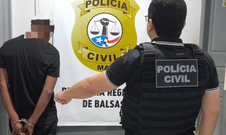 EM BALSAS, POLÍCIA CIVIL PRENDE HOMEM QUE INCENDIOU A CASA DA EX-COMPANHEIRA