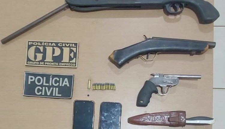 POR TENTATIVA DE HOMICÍDIO, POLÍCIA CIVIL PRENDE HOMEM EM SENADOR ALEXANDRE COSTA