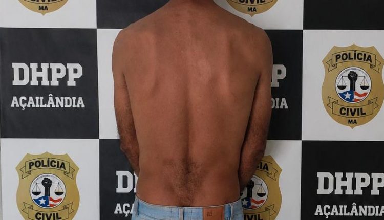POR HOMICÍDIO, HOMEM É PRESO EM FLAGRANTE PELA POLÍCIA CIVIL EM AÇAILÂNDIA