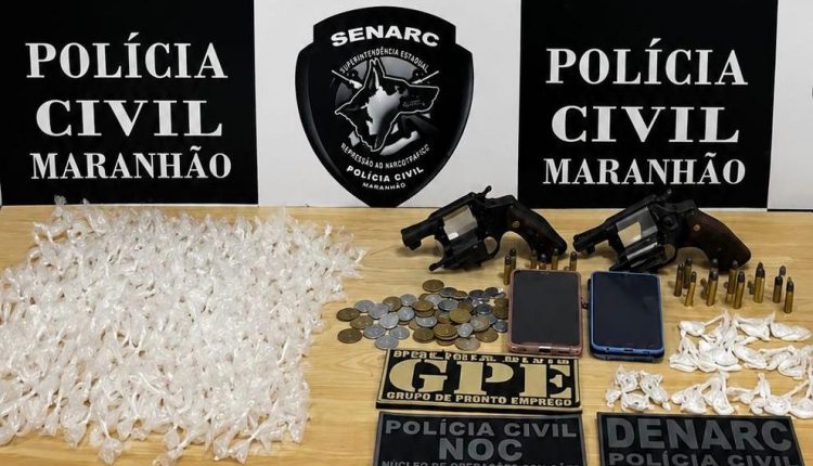 POLÍCIA CIVIL REALIZA OPERAÇÃO EM TIMON E APREENDE ARMAS DE FOGO E ENTORPECENTES