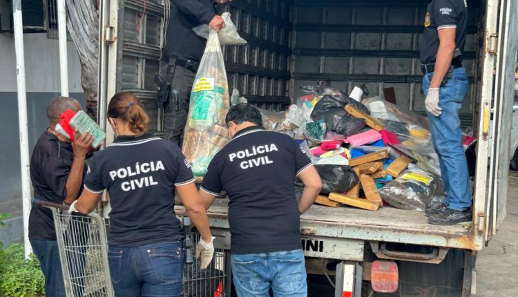 POLÍCIA CIVIL DO MARANHÃO INCINERA 2,2 TONELADAS DE DROGAS  