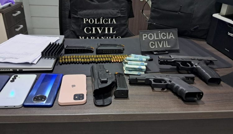 POLÍCIA CIVIL PRENDE DUPLA SUSPEITA DE DUPLO HOMICÍDIO EM PINHEIRO