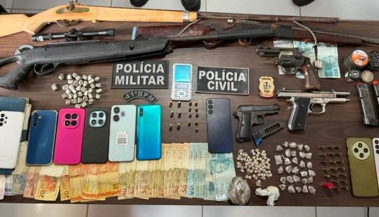POLÍCIA CIVIL DEFLAGRA OPERAÇÃO CONTRA INTEGRANTES DE FACÇÕES CRIMINOSAS EM GUIMARÃES; QUATRO PESSOAS FORAM PRESAS