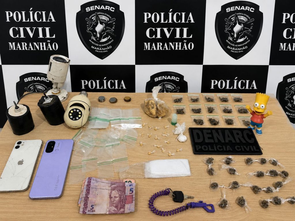 TRÁFICO DE DROGAS: QUATRO PESSOAS SÃO PRESAS EM OPERAÇÕES DA POLÍCIA CIVIL EM TIMON
