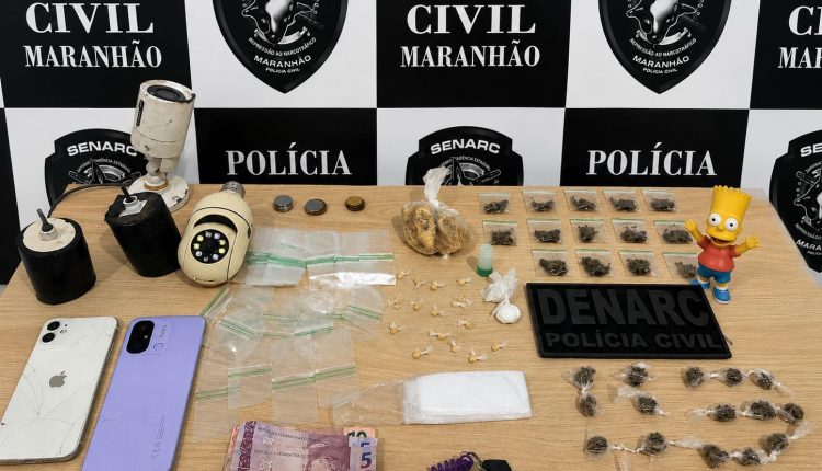 TRÁFICO DE DROGAS: QUATRO PESSOAS SÃO PRESAS EM OPERAÇÕES DA POLÍCIA CIVIL EM TIMON