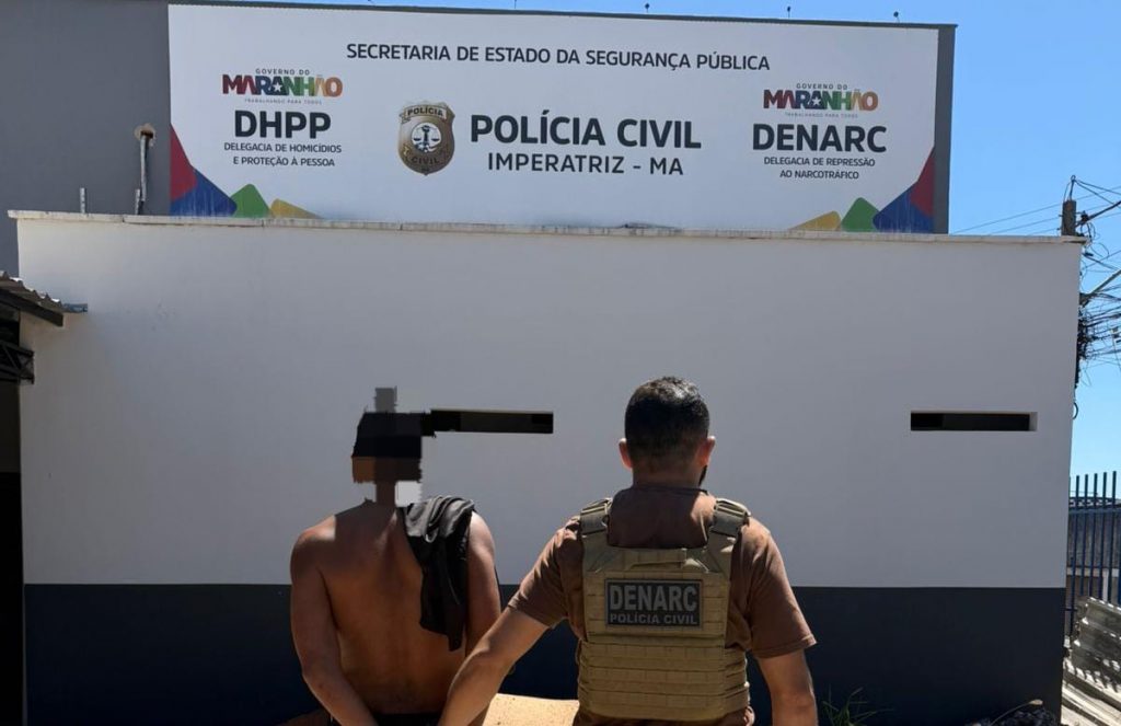 INVESTIGADO POR TRÁFICO DE DROGAS É PRESO PELA POLÍCIA CIVIL EM JOÃO LISBOA