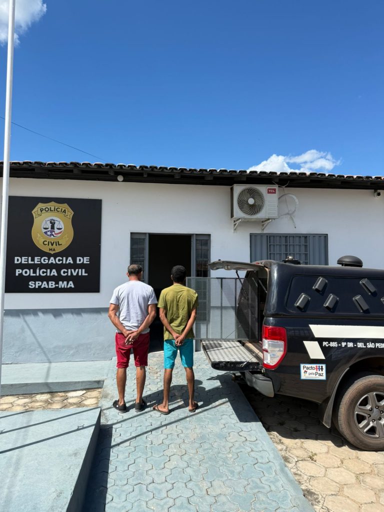 POLÍCIA CIVIL PRENDE DOIS HOMENS POR VIOLÊNCIA DOMÉSTICA EM SÃO PEDRO DA ÁGUA BRANCA