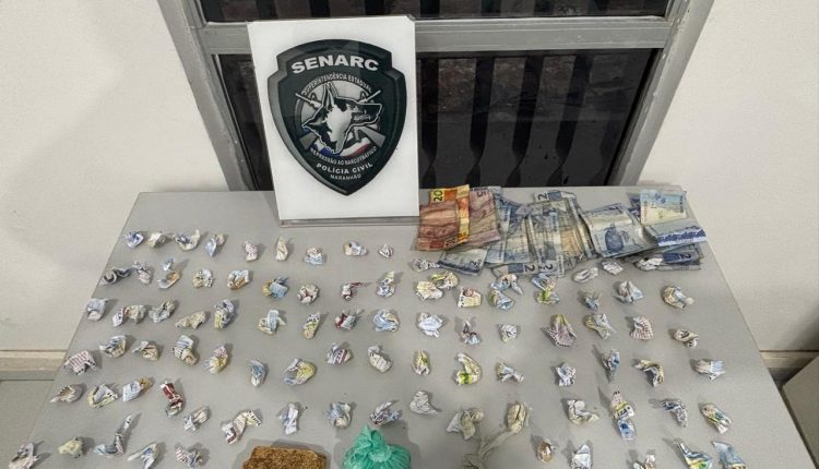 POR TRÁFICO DE DROGAS, HOMEM É PRESO PELA POLÍCIA CIVIL EM SÃO LUÍS