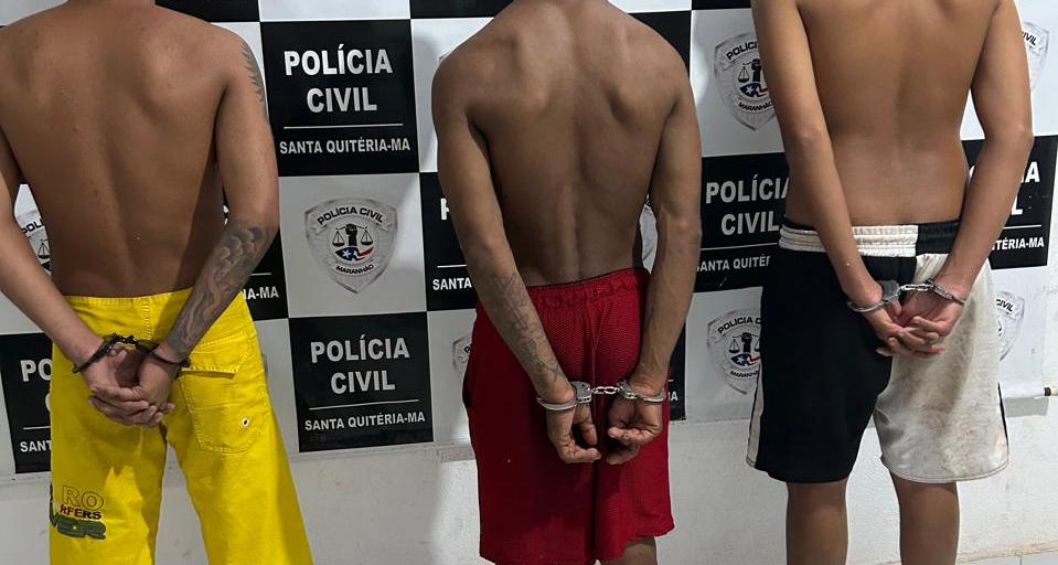 POLÍCIA CIVIL DEFLAGRA “OPERAÇÃO ATENA” CONTRA FACÇÕES CRIMINOSAS E PRENDE SEIS PESSOAS EM SANTA QUITÉRIA DO MARANHÃO