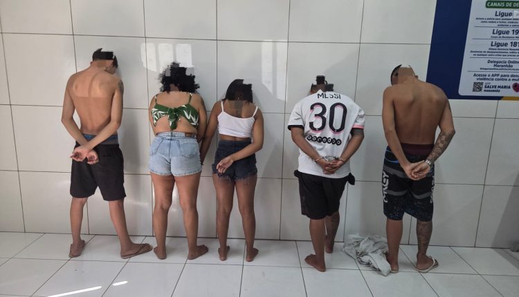 TRÊS PESSOAS SÃO PRESAS E DUAS SÃO APREENDIDAS DURANTE OPERAÇÃO DA POLÍCIA CIVIL EM TIMON