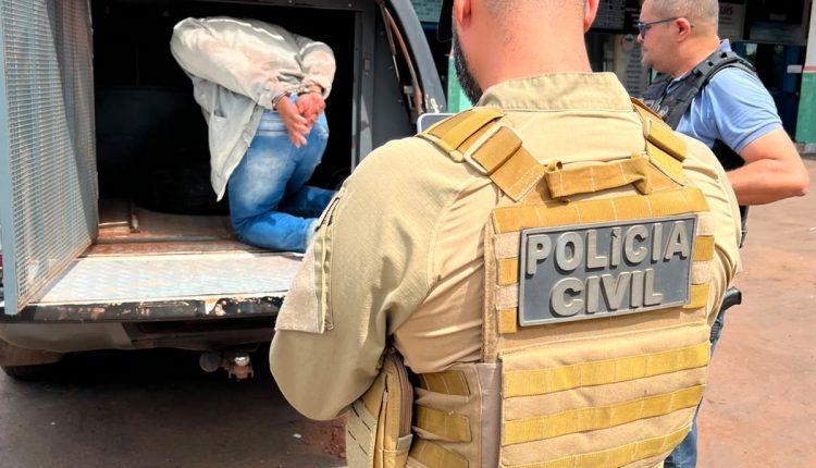EM GRAJAÚ, POLÍCIA CIVIL CAPTURA FORAGIDO DENTRO DE ÔNIBUS INTERESTADUAL ACUSADO DE ESTUPRO NO TOCANTINS