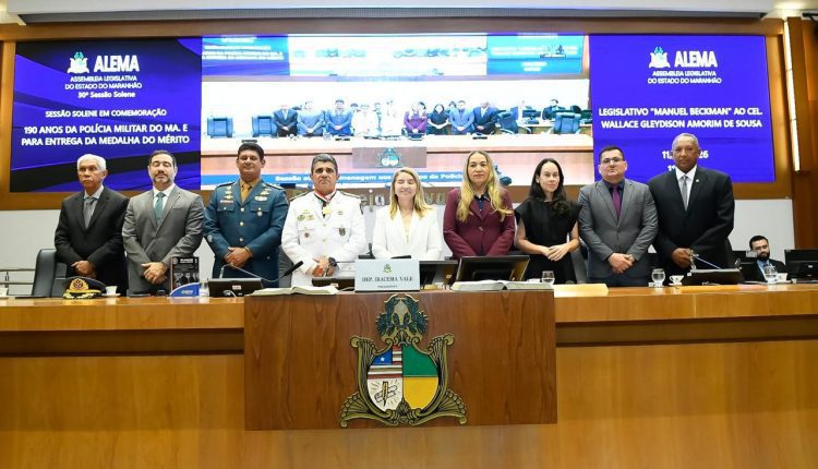 DELEGADO-GERAL AUGUSTO BARROS, PRESTIGIA SOLENIDADE EM HOMENAGEM AOS 190 ANOS DA POLÍCIA MILITAR NA ASSEMBLEIA LEGISLATIVA