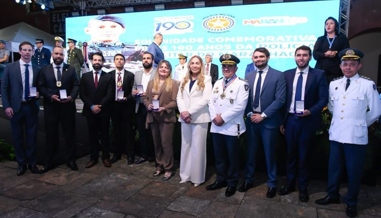 POLÍCIA CIVIL PARTICIPA DE SOLENIDADE PELOS 190 ANOS DA POLÍCIA MILITAR DO MARANHÃO